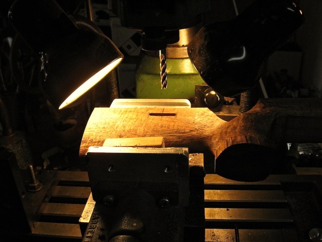 Milling Slot for Thumbwheel