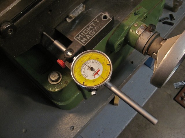 Indicating Centerline of Stock Veterans 09