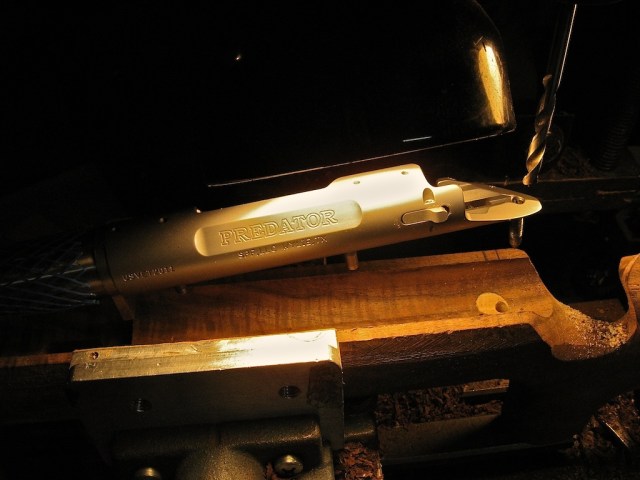 Placing Action in Inletting  Veterans 09