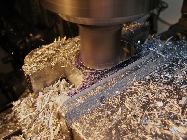 Making Trigger Guard Opening 2