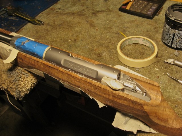 Tape Removed from Bedding 1